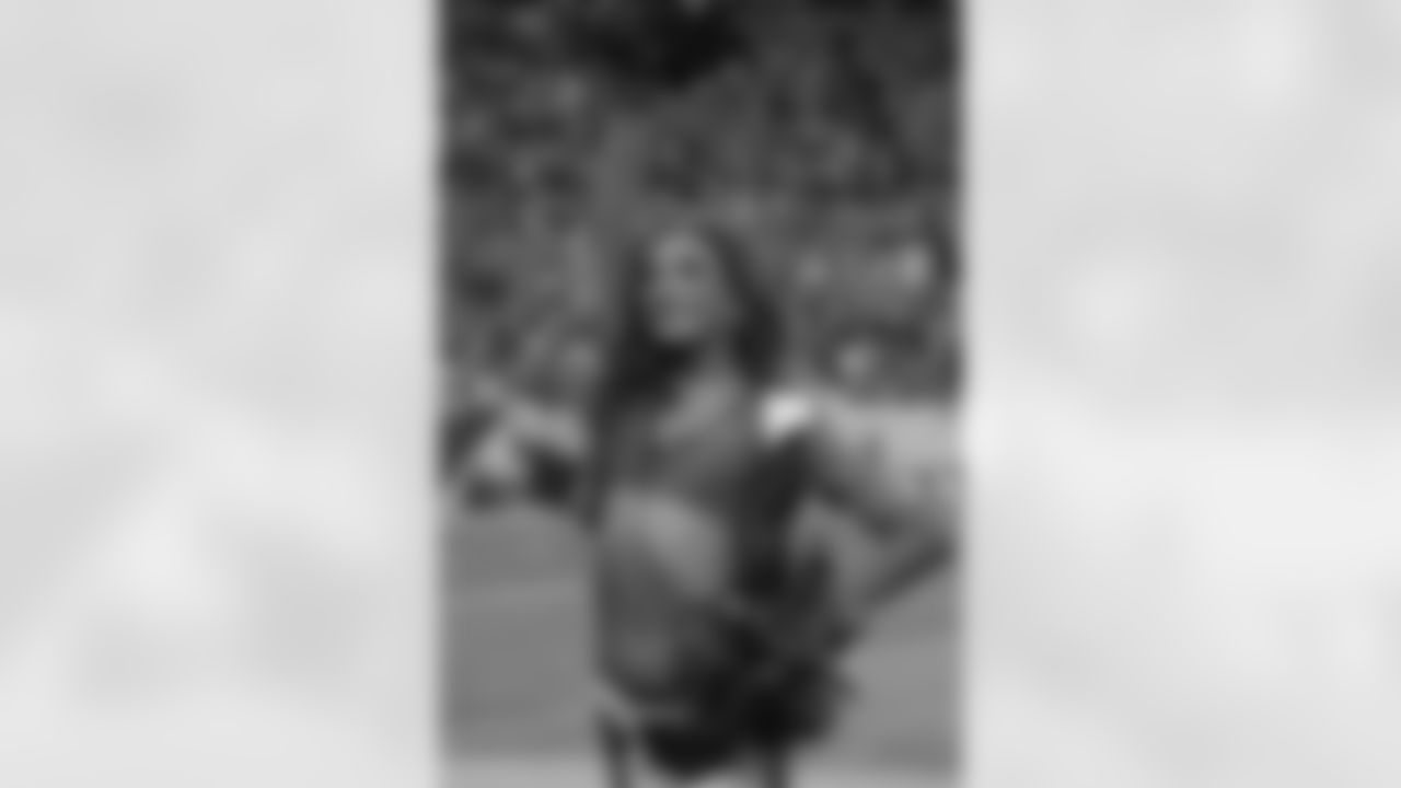 Denver Broncos Cheerleaders during the Broncos' Week 15 game against the Green Bay Packers at Empower Field at Mile High in Denver, Colorado on December 14, 2025. Photo by Paul Cloud / Denver Broncos