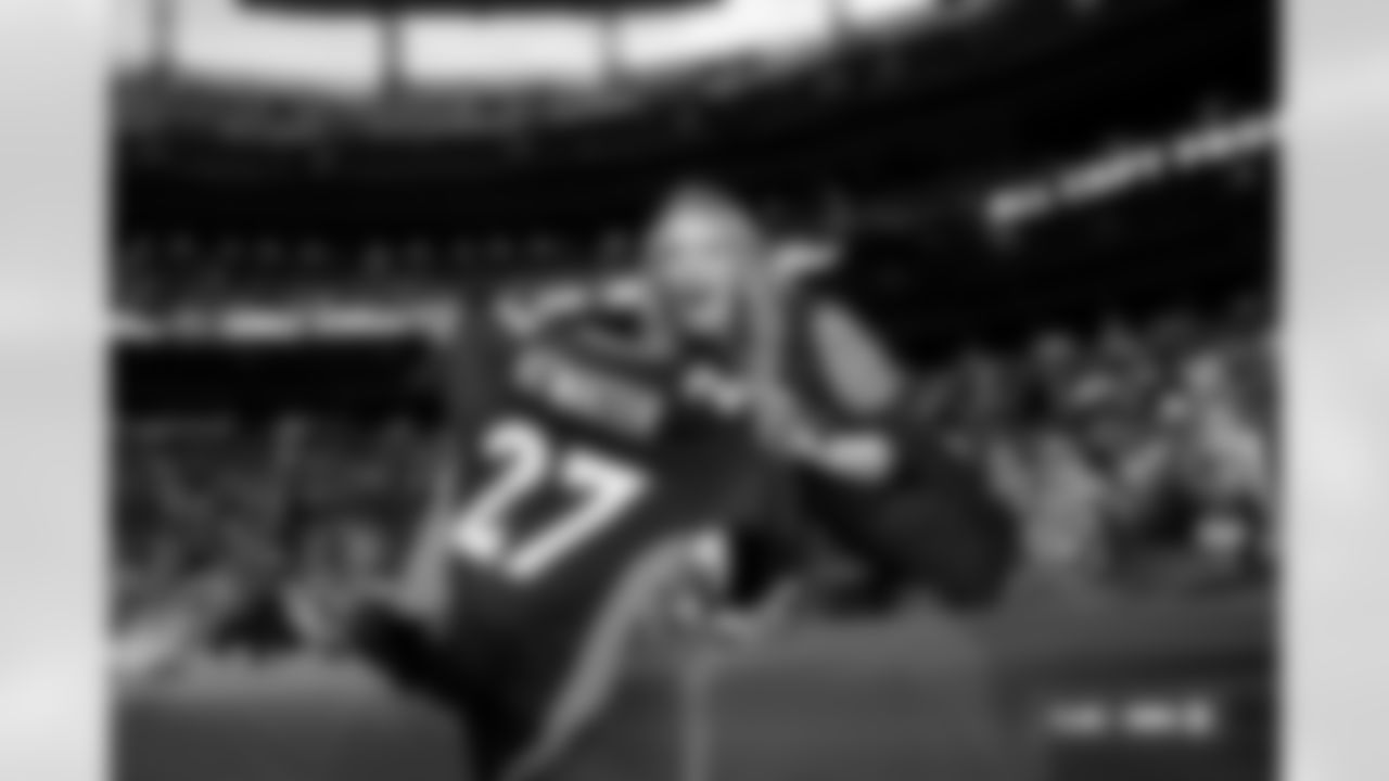 A Denver Broncos fan cheers with a Steve Atwater jersey during the Broncos' Week 18 game against the Los Angeles Chargers at Empower Field at Mile High in Denver, Colorado on January 4, 2026. Photo by Gabriel Christus / Denver Broncos