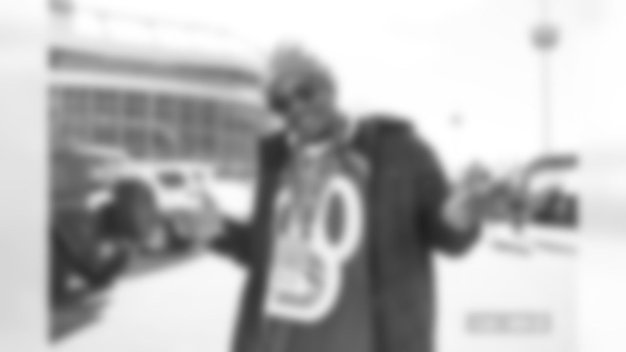 Fans before the Broncos' Week 18 game against the Los Angeles Chargers at Empower Field at Mile High in Denver, Colorado on January 4, 2026. Photo by Ben Swanson / Denver Broncos