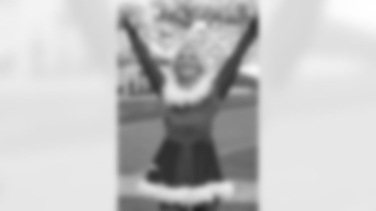 Denver Broncos Cheerleaders during the Broncos' Week 16 game against the Jacksonville Jaguars at Empower Field at Mile High in Denver, Colorado on December 21, 2025. Photo by Paul Cloud / Denver Broncos