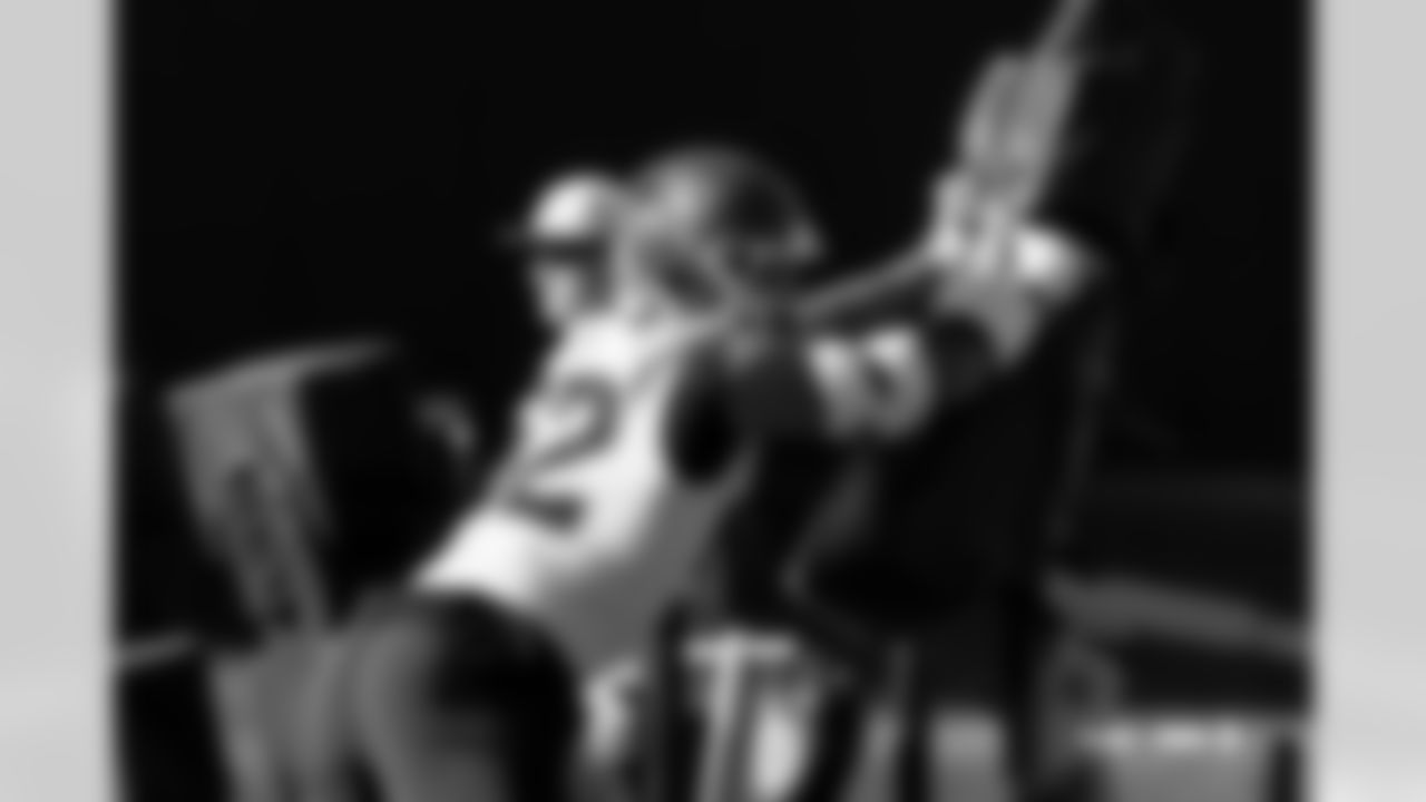 Jonah Elliss during practice on Wednesday, December 31, 2025 at Broncos Park Powered by CommonSpirit in Englewood, Colorado.
Photo by Gabriel Christus / Denver Broncos