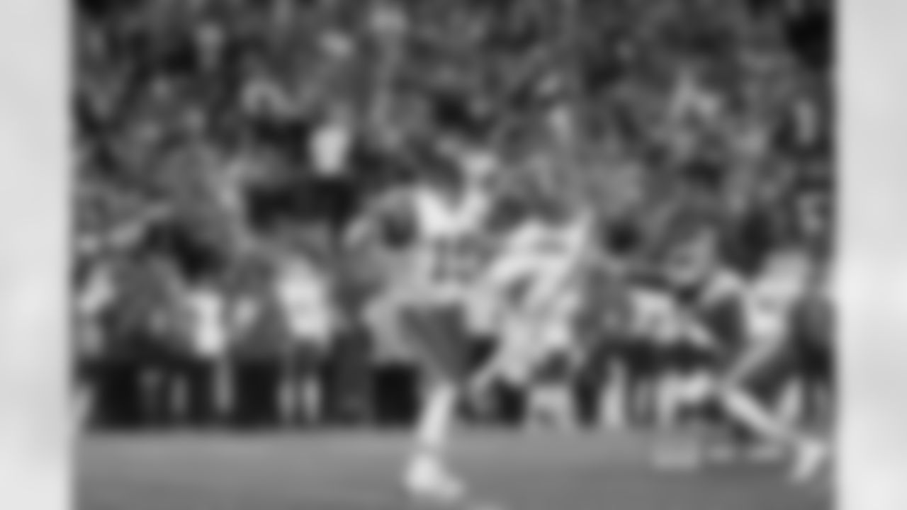 Ja'Quan McMillian during the Broncos' Week 11 game against the Kansas City Chiefs at Empower Field at Mile High in Denver, Colorado on November 16, 2025. Photo by Gabriel Christus / Denver Broncos