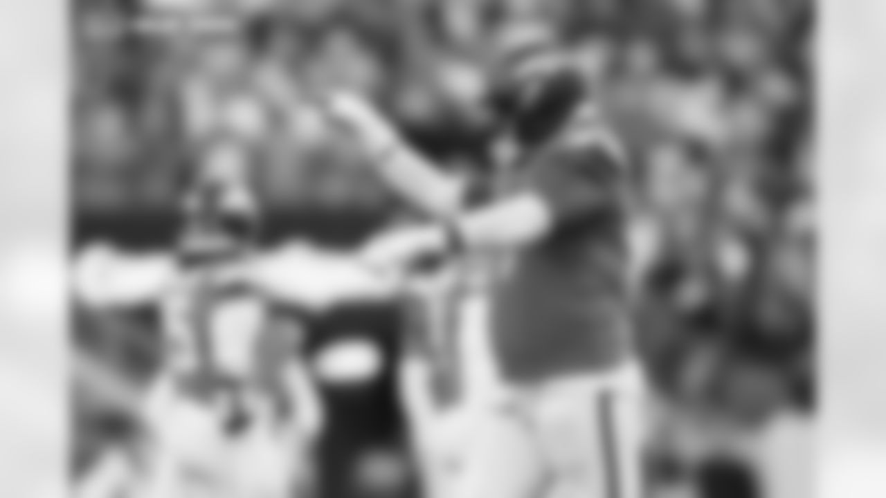 Malcolm Roach (97) during the Broncos' Divisional Round playoff game against the Buffalo Bills at Empower Field at Mile High in Denver, Colorado on January 17, 2026. Photo by Gabriel Christus / Denver Broncos