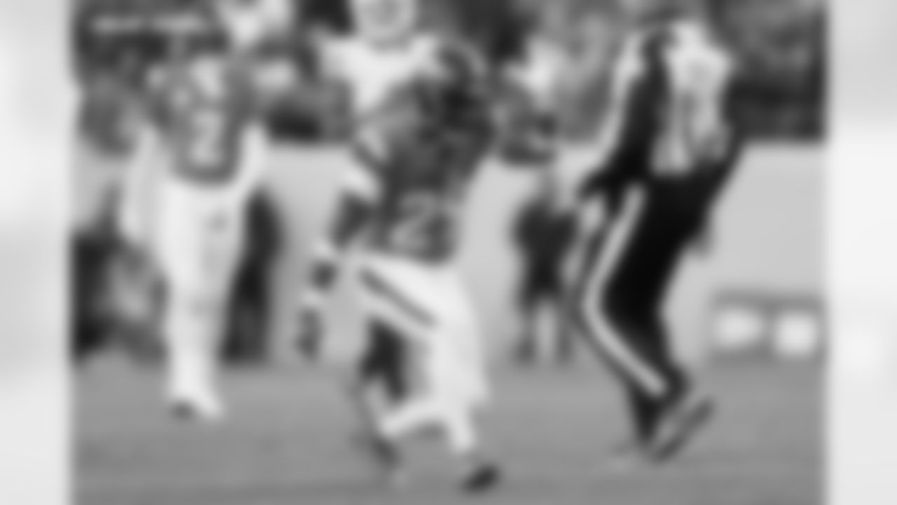 Ja'Quan McMillian (29) during the Broncos' Divisional Round playoff game against the Buffalo Bills at Empower Field at Mile High in Denver, Colorado on January 17, 2026. Photo by Ben Swanson / Denver Broncos