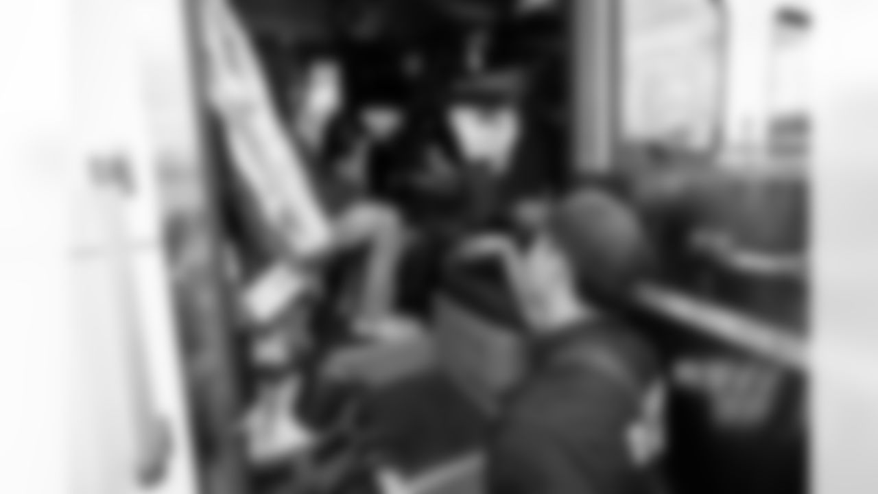 The Denver Broncos host Denver Public School's 8th Grade Career Fair at Empower Field at Mile High in Denver, Colorado on November 12, 2025. Photo by Ben Swanson / Denver Broncos