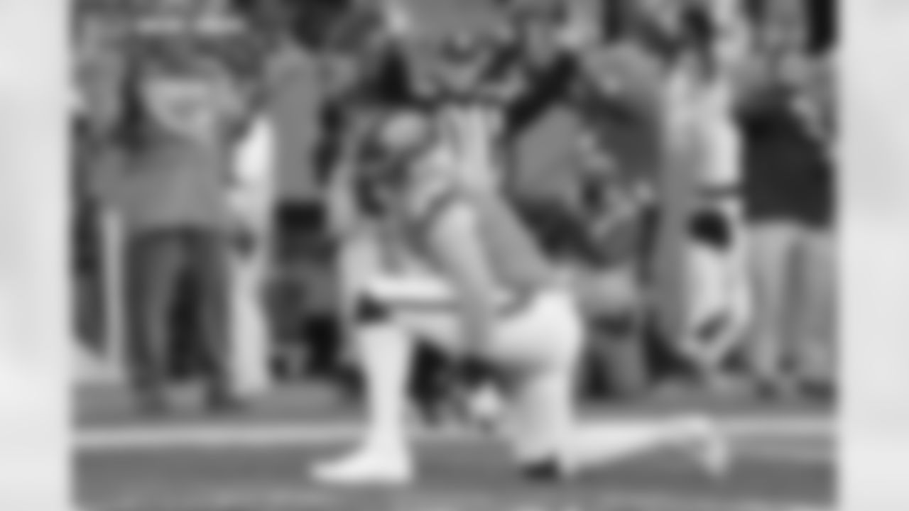 Frank Crum (73) during the Broncos' Divisional Round playoff game against the Buffalo Bills at Empower Field at Mile High in Denver, Colorado on January 17, 2026. Photo by Gabriel Christus / Denver Broncos