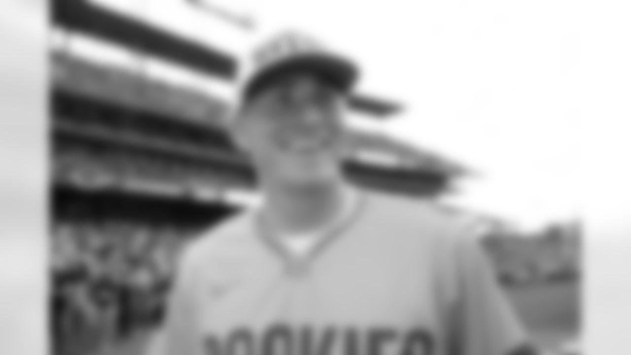 Bo Nix before the Colorado Rockies game against the New York Yankees on Friday, May 23, 2025 at Coors Field in Denver, Colorado.
Photo by Gabriel Christus / Denver Broncos