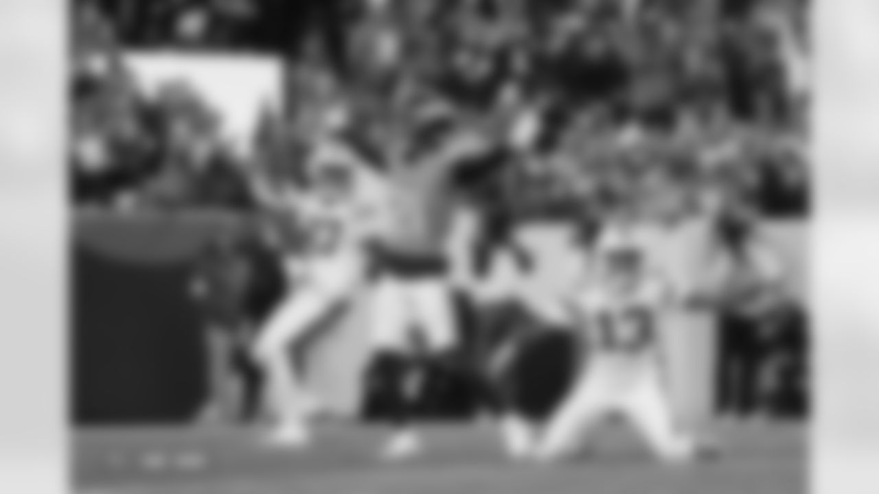 Riley Moss (21) during the Broncos' Week 15 game against the Green Bay Packers at Empower Field at Mile High in Denver, Colorado on December 14, 2025. Photo by Gavin Liddell / Denver Broncos