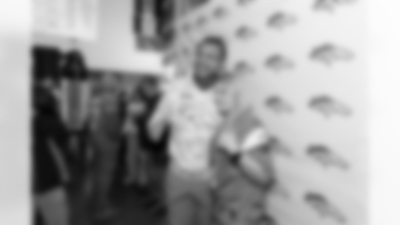 Steve Atwater during a fan rally on Saturday, November 29, 2025 at Solace Outpost in Washington DC, District of Columbia.
Photo by Gabriel Christus / Denver Broncos