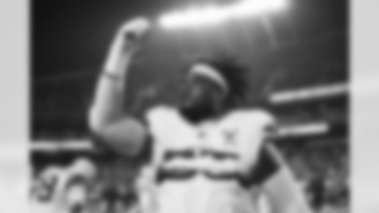 Malcolm Roach (97) before the Broncos' Week 17 game against the Kansas City Chiefs at GEHA Field at Arrowhead Stadium in Kansas City, Missouri on December 25, 2025. Photo by Ben Swanson / Denver Broncos