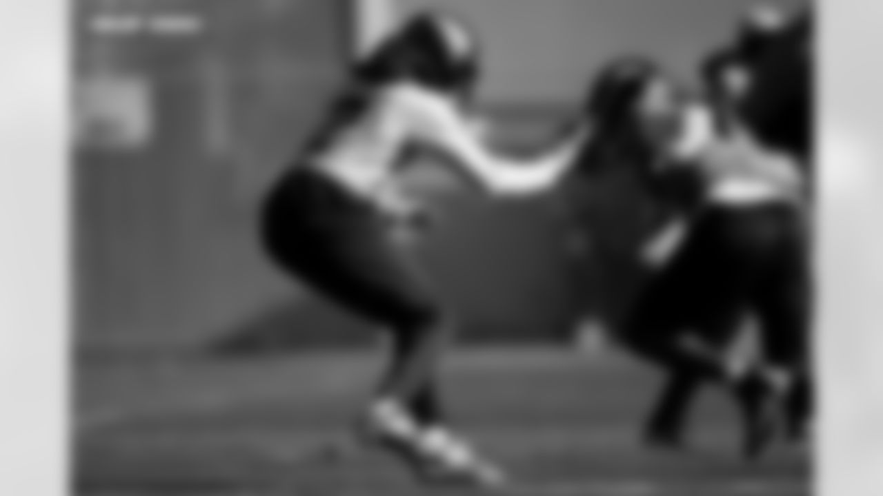 Pat Surtain II and Courtland Sutton during practice at Broncos Park Powered by CommonSpirit in Englewood, Colorado on January 15, 2026. Photo by Ben Swanson / Denver Broncos