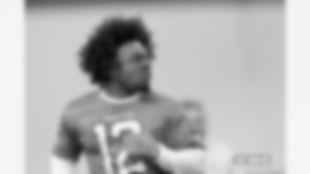 RJ Harvey during practice at Broncos Park Powered by CommonSpirit in Englewood, Colorado on November 4, 2025. Photo by Gabriel Christus / Denver Broncos