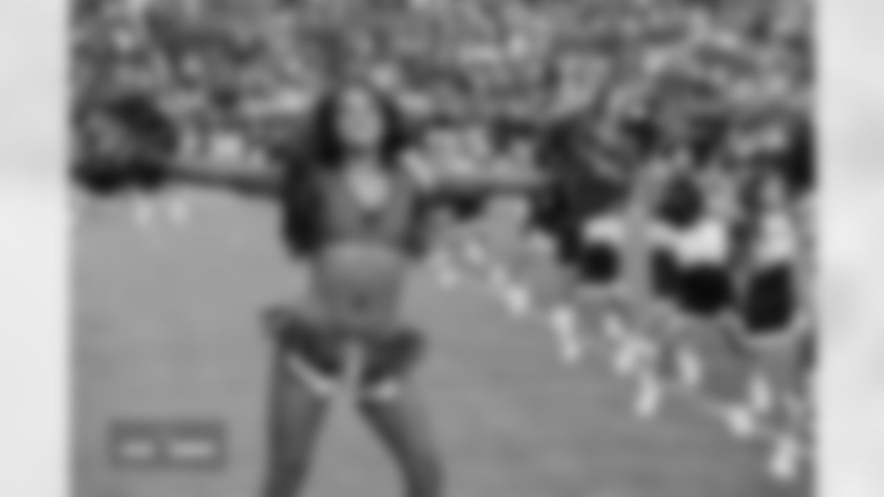 Denver Broncos Cheerleaders during the Broncos' preseason Week 2 game against the Arizona Cardinals at Empower Field at Mile High in Denver, Colorado on August 16, 2025. Photo by Paul Cloud / Denver Broncos