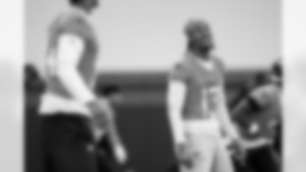 Pat Bryant during practice at Broncos Park Powered by CommonSpirit in Englewood, Colorado on January 9, 2026. Photo by Ben Swanson / Denver Broncos