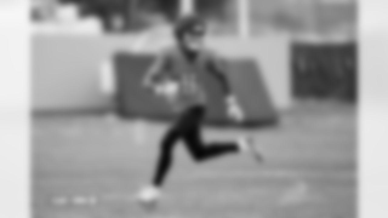 Troy Franklin during practice at Broncos Park Powered by CommonSpirit in Englewood, Colorado on January 1, 2026. Photo by Ben Swanson / Denver Broncos