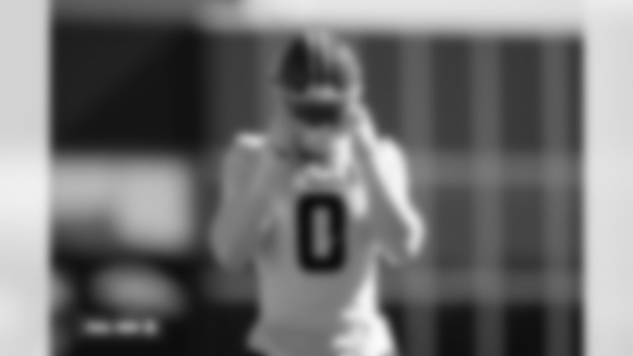 Jonathon Cooper during practice on Wednesday, October 22, 2025 at Broncos Park Powered by CommonSpirit in Englewood, Colorado.
Photo by Gabriel Christus / Denver Broncos