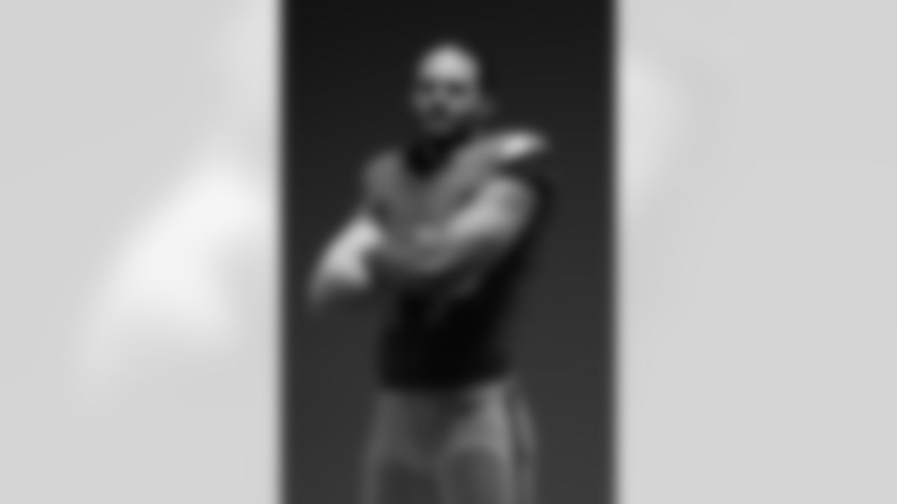 Alex Singleton poses for a portrait on June 9, 2025 in Englewood, Colorado. Photo by Ben Swanson / Denver Broncos