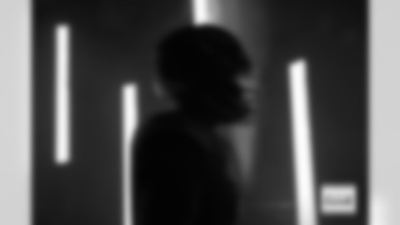 Denver Broncos quarterback Bo Nix (10) walks through the tunnel during player and team introductions before the Broncos' Week 15 game against the Green Bay Packers at Empower Field at Mile High in Denver, Colorado on December 14, 2025. Photo by Ben Swanson / Denver Broncos