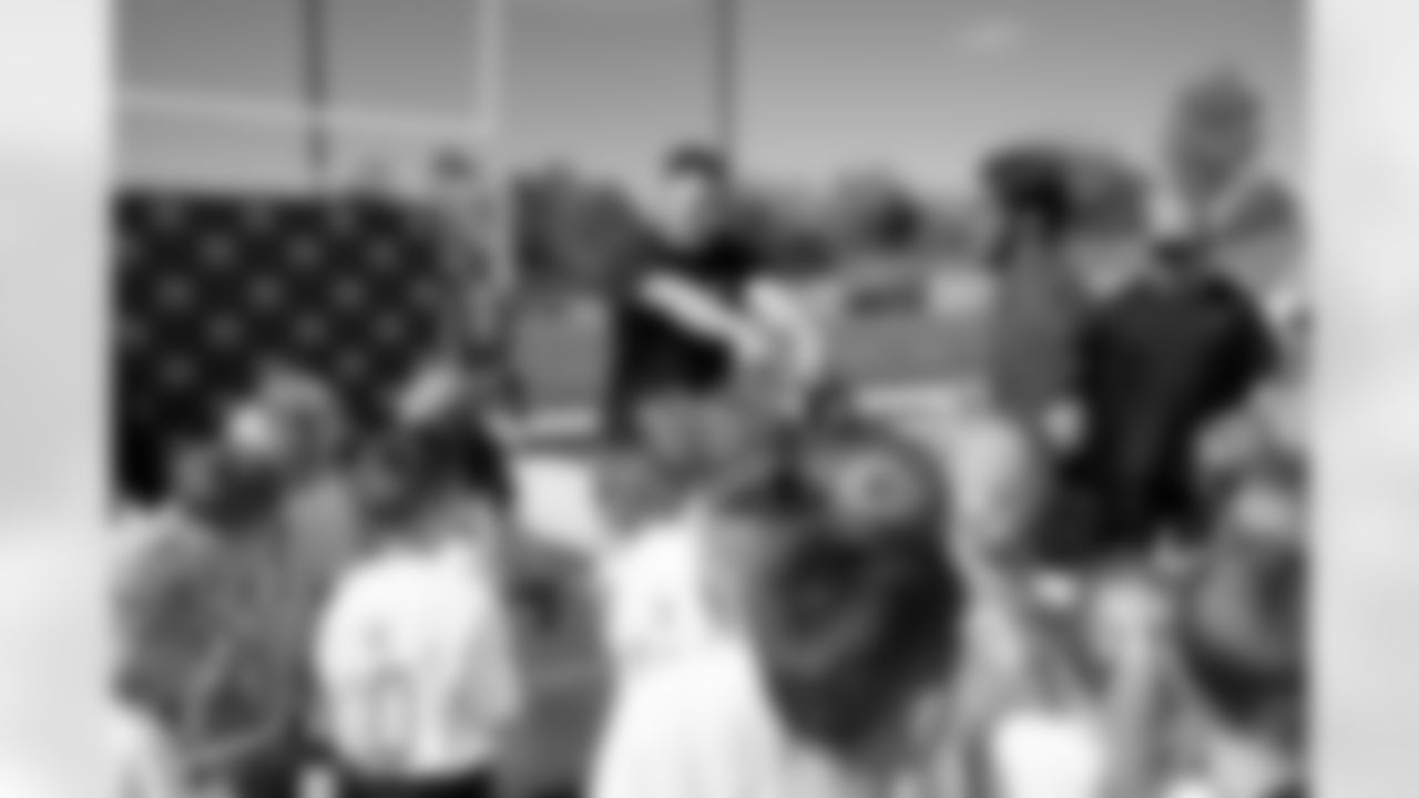 Kids participate with Bo Nix at his football camp on Saturday, May 17, 2025 at Valor Christian High School in Highlands Ranch, Colorado.
Photo by Gabriel Christus / Denver Broncos