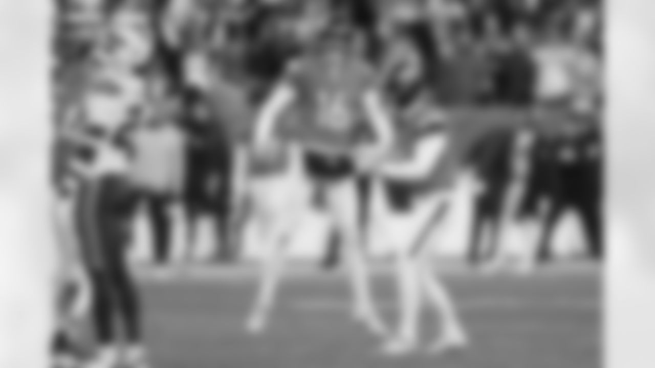 Wil Lutz (3) during the Broncos' Divisional Round playoff game against the Buffalo Bills at Empower Field at Mile High in Denver, Colorado on January 17, 2026. Photo by Ben Swanson / Denver Broncos