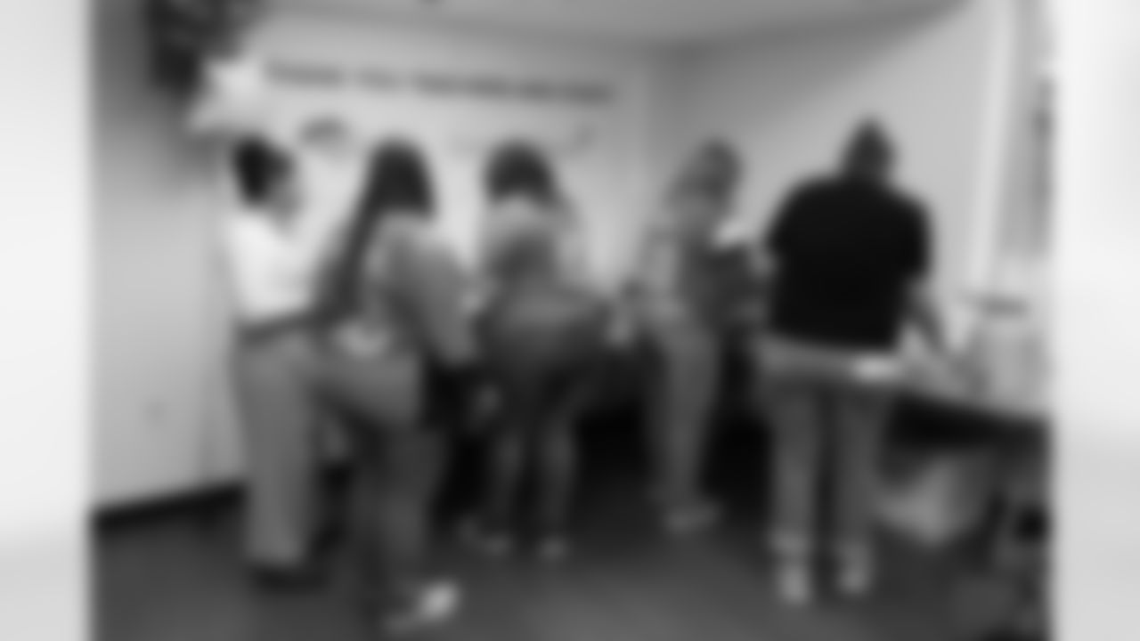 Photos during the CommonSpirit teacher appreciation lunch on Tuesday, March 3, 2026 at Fort Morgan Middle School in Fort Morgan, Colorado. Photo by Gavin Liddell / Denver Broncos