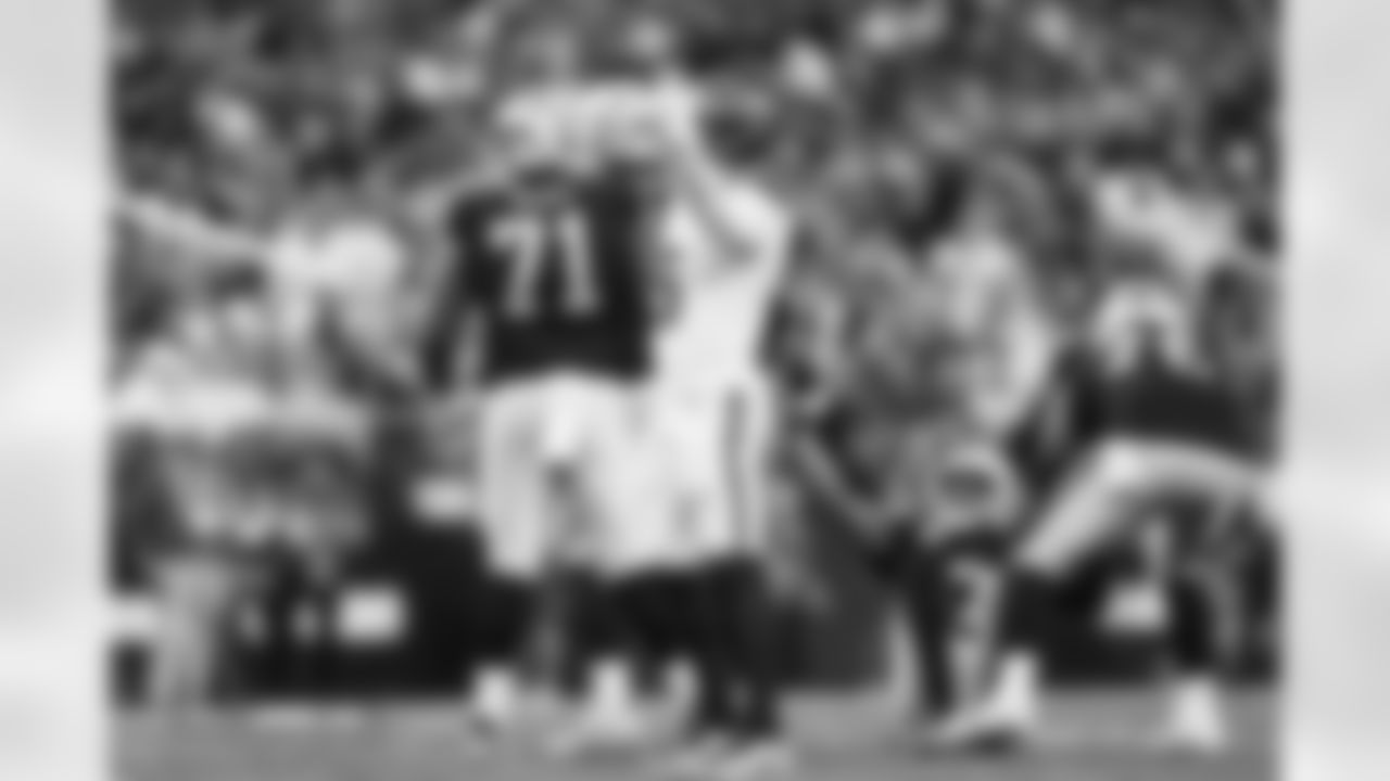 Nik Bonitto (15) during the Broncos' Week 14 game against the Las Vegas Raiders at Allegiant Stadium in Las Vegas, Nevada on December 7, 2025. Photo by Gabriel Christus / Denver Broncos