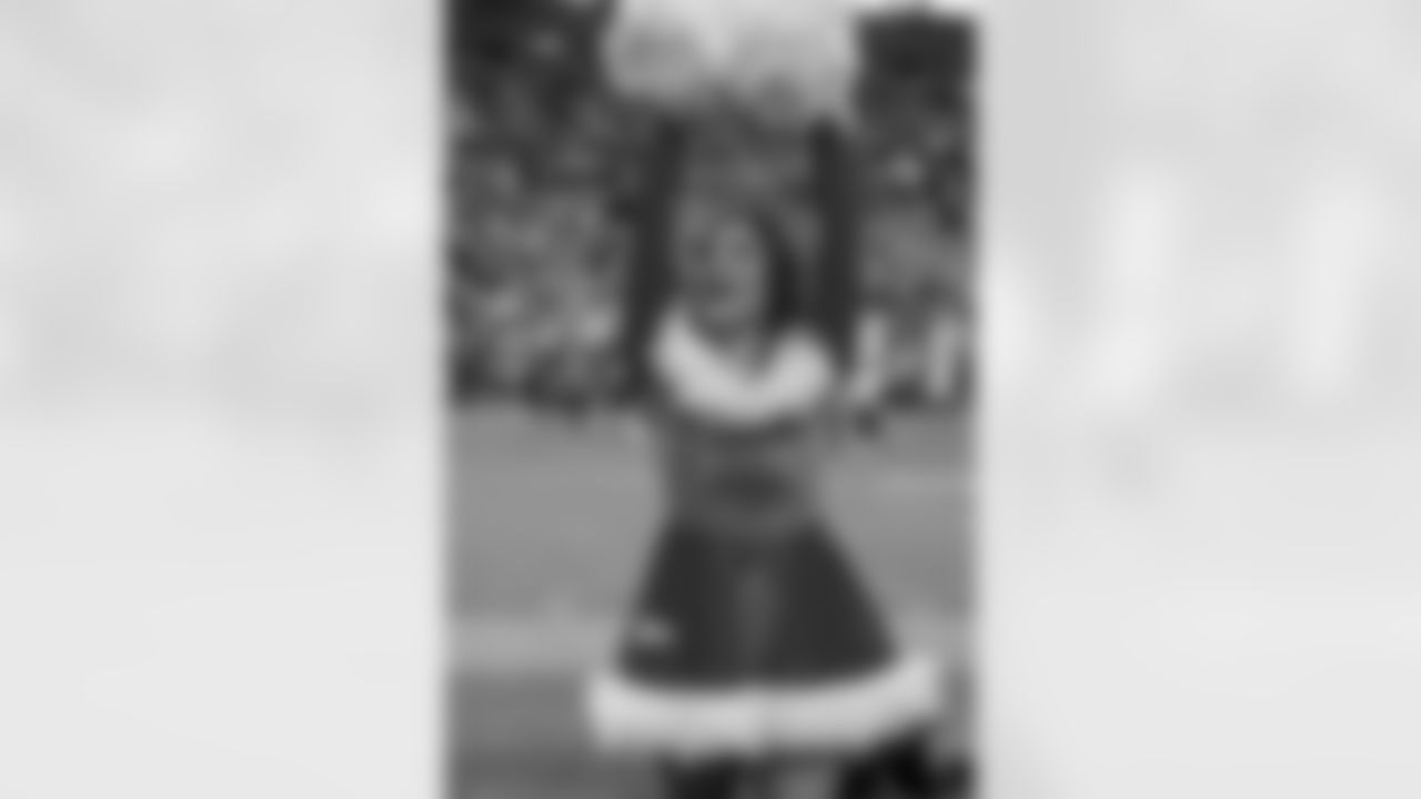 Denver Broncos Cheerleaders during the Broncos' Week 16 game against the Jacksonville Jaguars at Empower Field at Mile High in Denver, Colorado on December 21, 2025. Photo by Paul Cloud / Denver Broncos