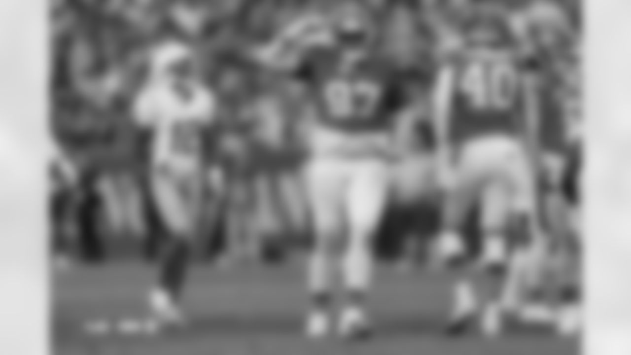 Malcolm Roach (97) during the Broncos' Week 18 game against the Los Angeles Chargers at Empower Field at Mile High in Denver, Colorado on January 4, 2026. Photo by Ben Swanson / Denver Broncos