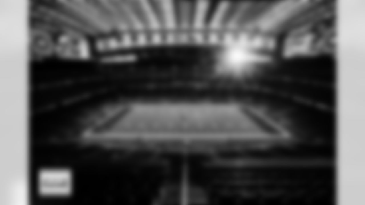 A general view of the stadium interior before the Broncos' Week 9 game against the Houston Texans at NRG Stadium in Houston, Texas on November 2, 2025. Photo by Ben Swanson / Denver Broncos