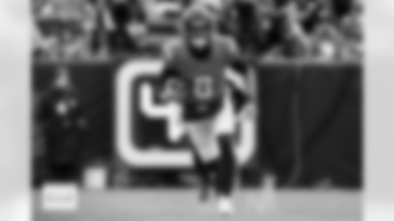 Denver Broncos quarterback Jarrett Stidham (8) runs with the ball during the AFC Championship Game between the Denver Broncos and New England Patriots at Empower Field at Mile High in Denver, Colorado on January 25, 2026. Photo by Gavin Liddell / Denver Broncos