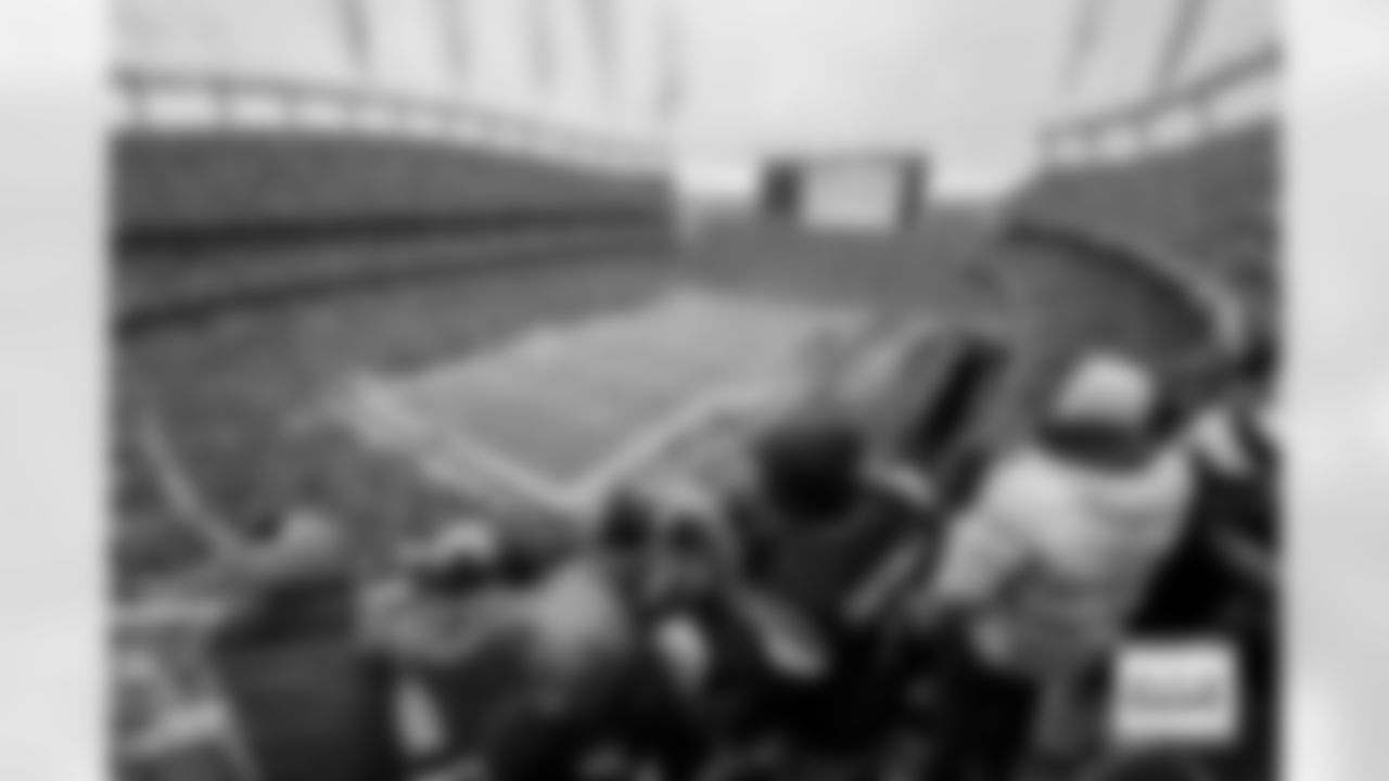 Fans cheer as fireworks go off during the AFC Championship Game between the Denver Broncos and New England Patriots at Empower Field at Mile High in Denver, Colorado on January 25, 2026. Photo by Kyle Cooper / Denver Broncos