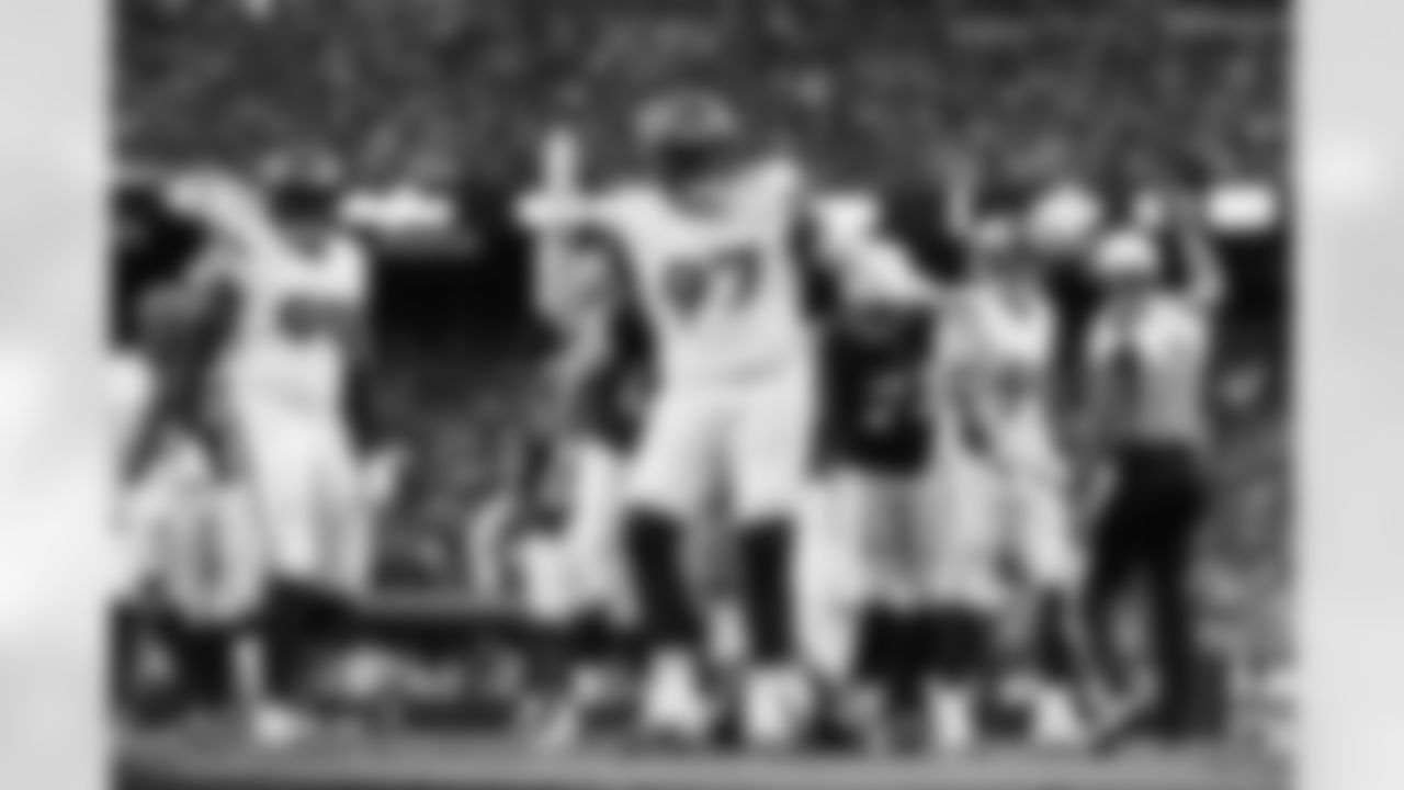 Malcolm Roach (97) during the Broncos' Week 14 game against the Las Vegas Raiders at Allegiant Stadium in Las Vegas, Nevada on December 7, 2025. Photo by Ben Swanson / Denver Broncos