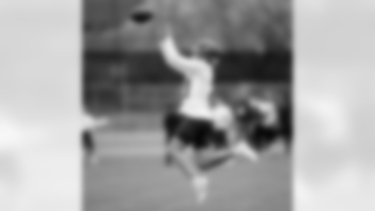 Riley Moss during an OTA practice at Broncos Park Powered by CommonSpirit in Englewood, Colorado on May 29, 2025. Photo by Ben Swanson / Denver Broncos