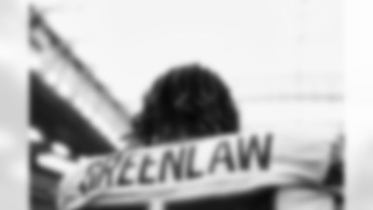 Dre Greenlaw (57) before the Broncos' Week 9 game against the Houston Texans at NRG Stadium in Houston, Texas on November 2, 2025. Photo by Gabriel Christus / Denver Broncos