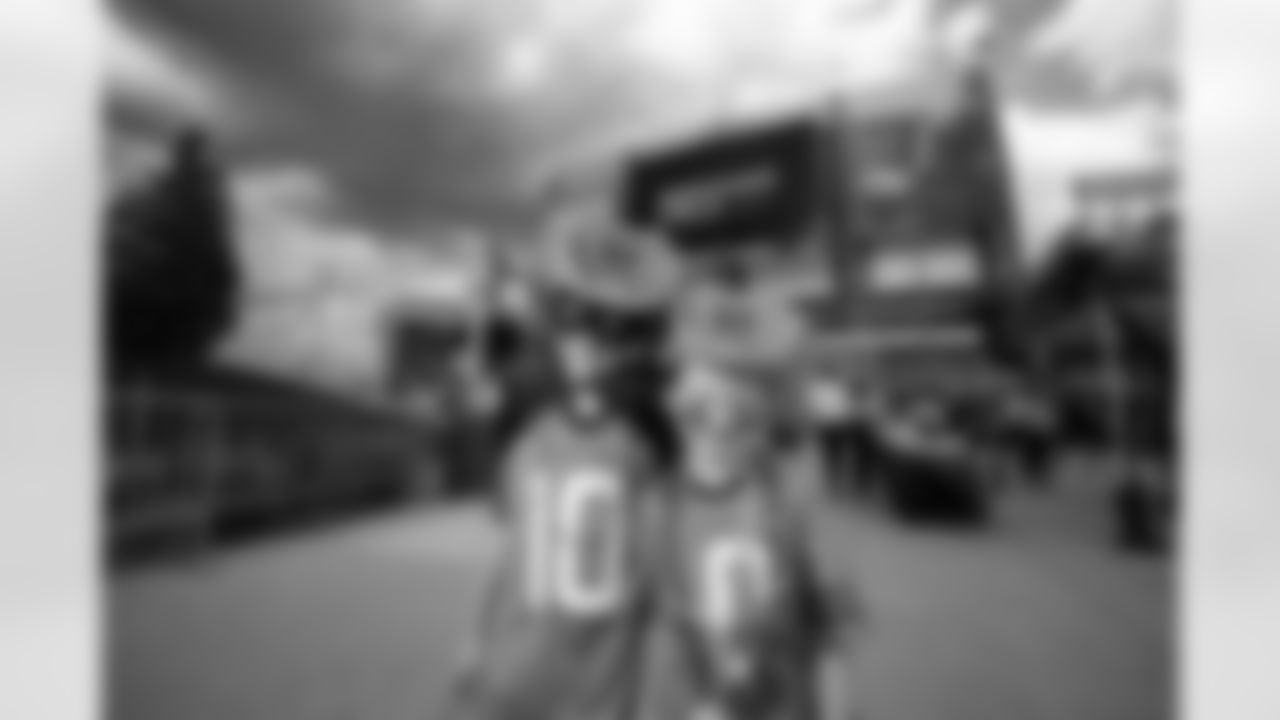 Fans before the Broncos' Week 4 game against the Cincinnati Bengals at Empower Field at Mile High in Denver, Colorado on September 29, 2025. Photo by Ben Swanson / Denver Broncos