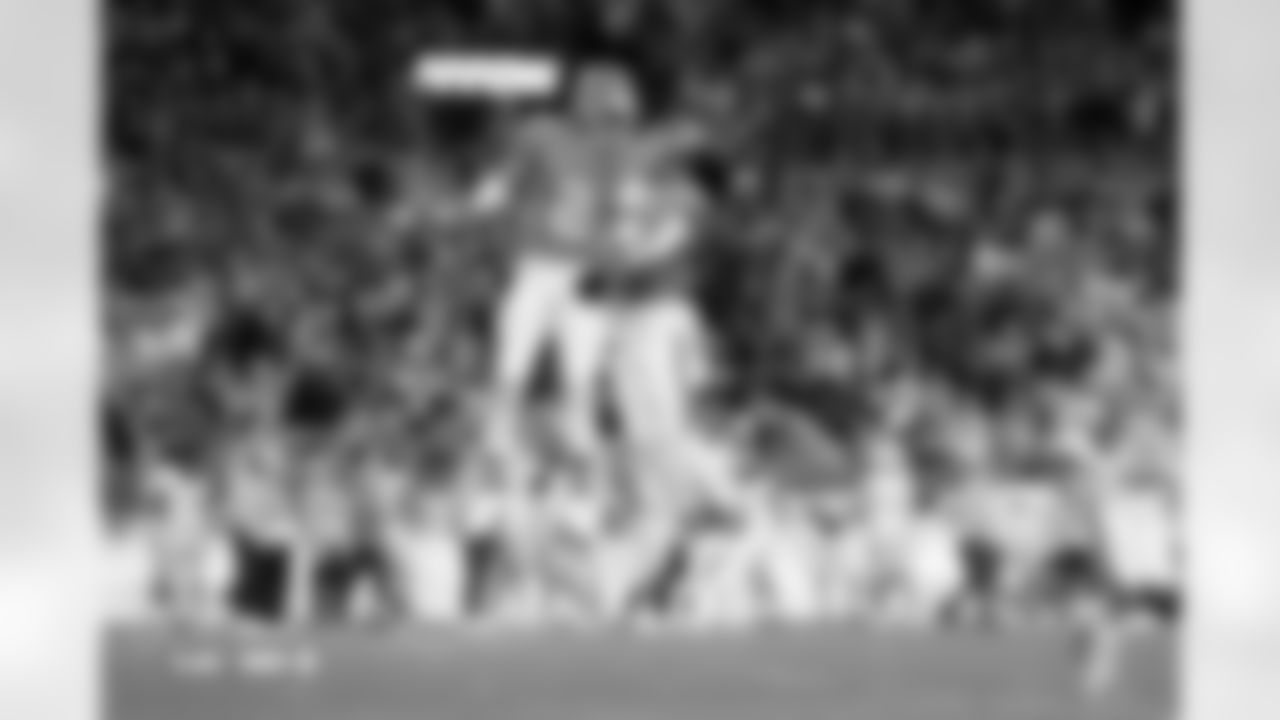 Talanoa Hufanga and Pat Surtain II (2) during the Broncos' Week 18 game against the Los Angeles Chargers at Empower Field at Mile High in Denver, Colorado on January 4, 2026. Photo by Ben Swanson / Denver Broncos