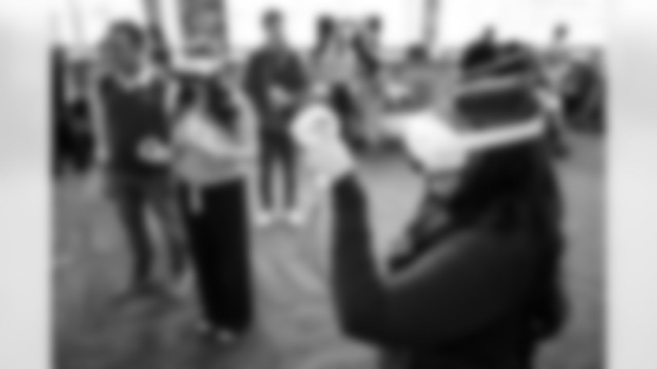 The Denver Broncos host Denver Public School's 8th Grade Career Fair at Empower Field at Mile High in Denver, Colorado on November 12, 2025. Photo by Ben Swanson / Denver Broncos