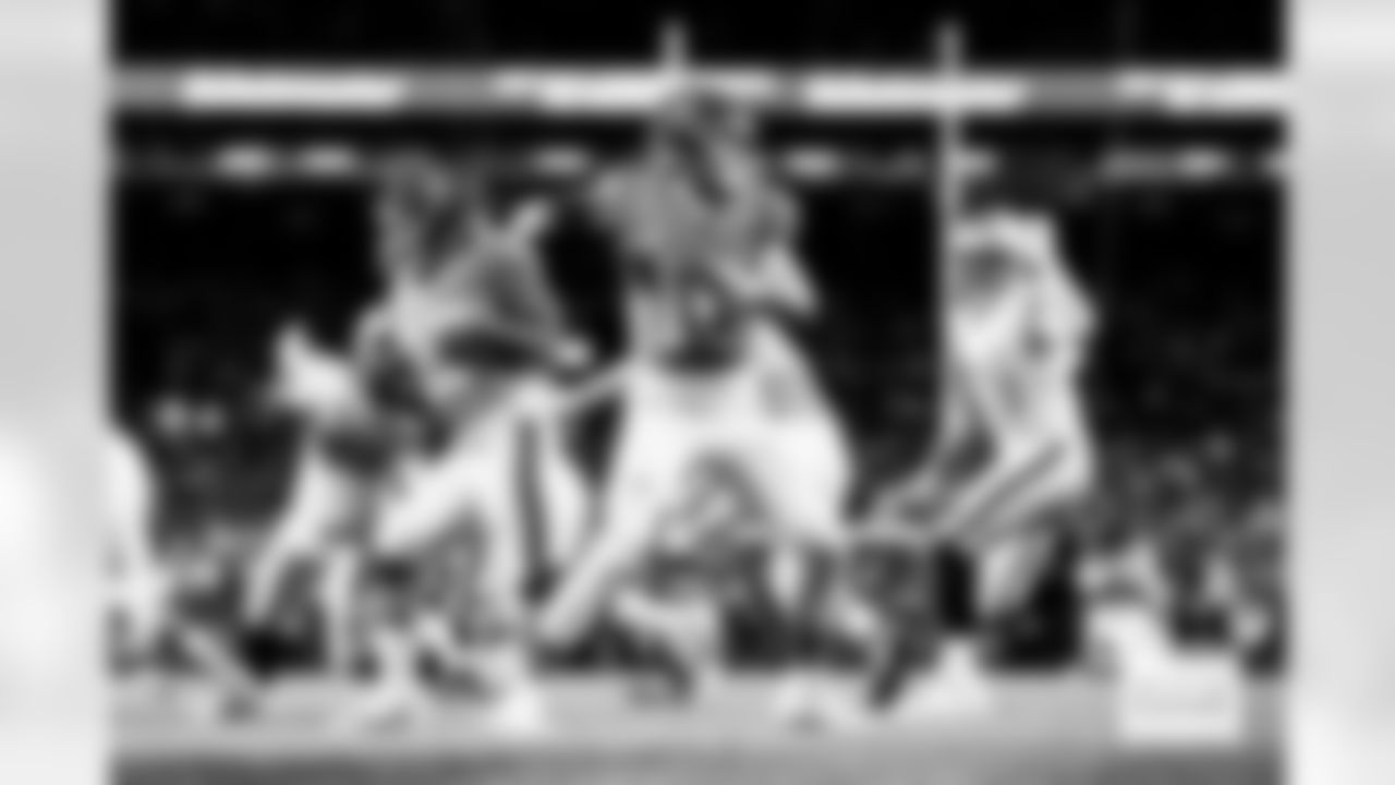 Denver Broncos quarterback Bo Nix (10) looks to pass during the Broncos' Week 10 game against the Las Vegas Raiders at Empower Field at Mile High in Denver, Colorado on November 6, 2025. Photo by Gavin Liddell / Denver Broncos