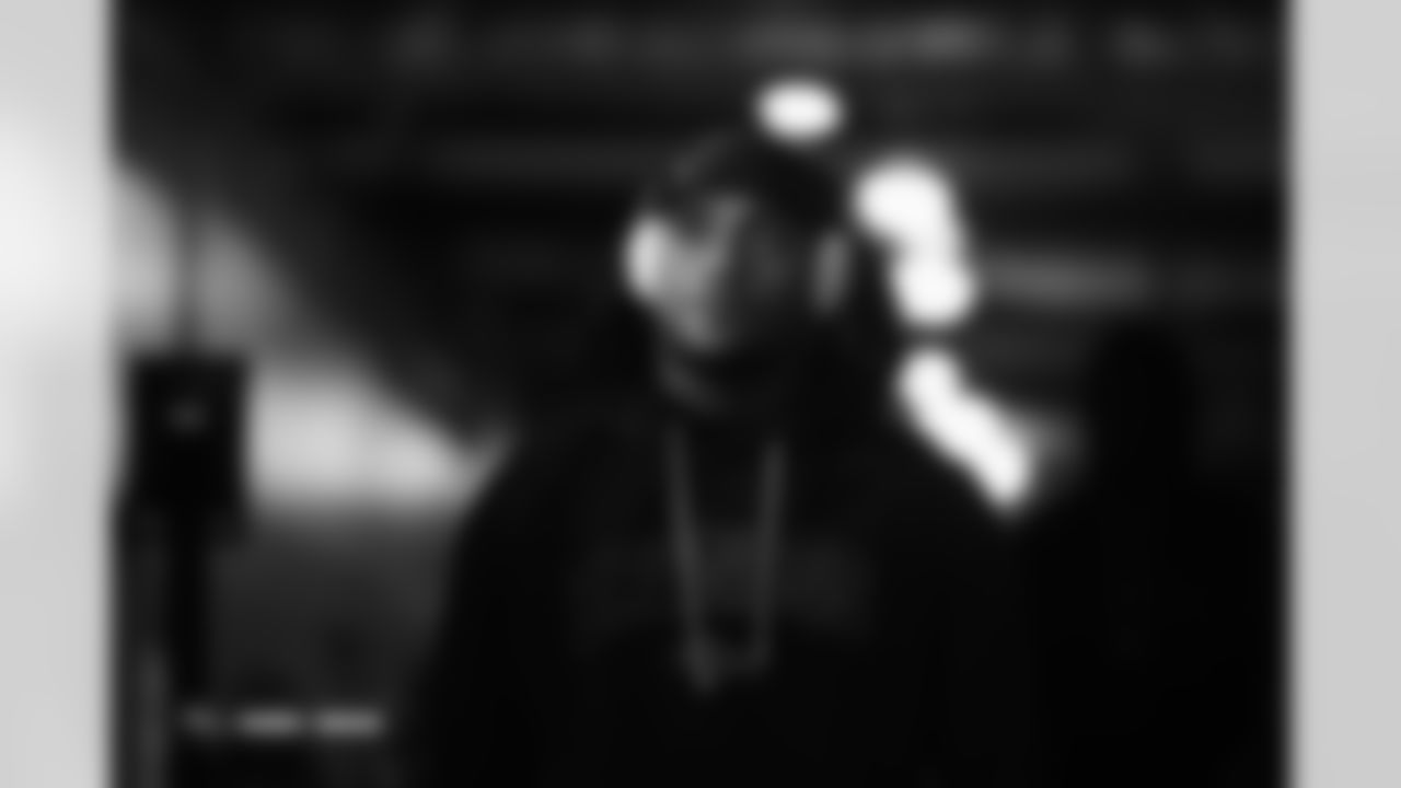 Nik Bonitto before the Broncos' Week 13 game against the Washington Commanders at Northwest Stadium in Landover, Maryland on November 30, 2025. Photo by Gabriel Christus / Denver Broncos