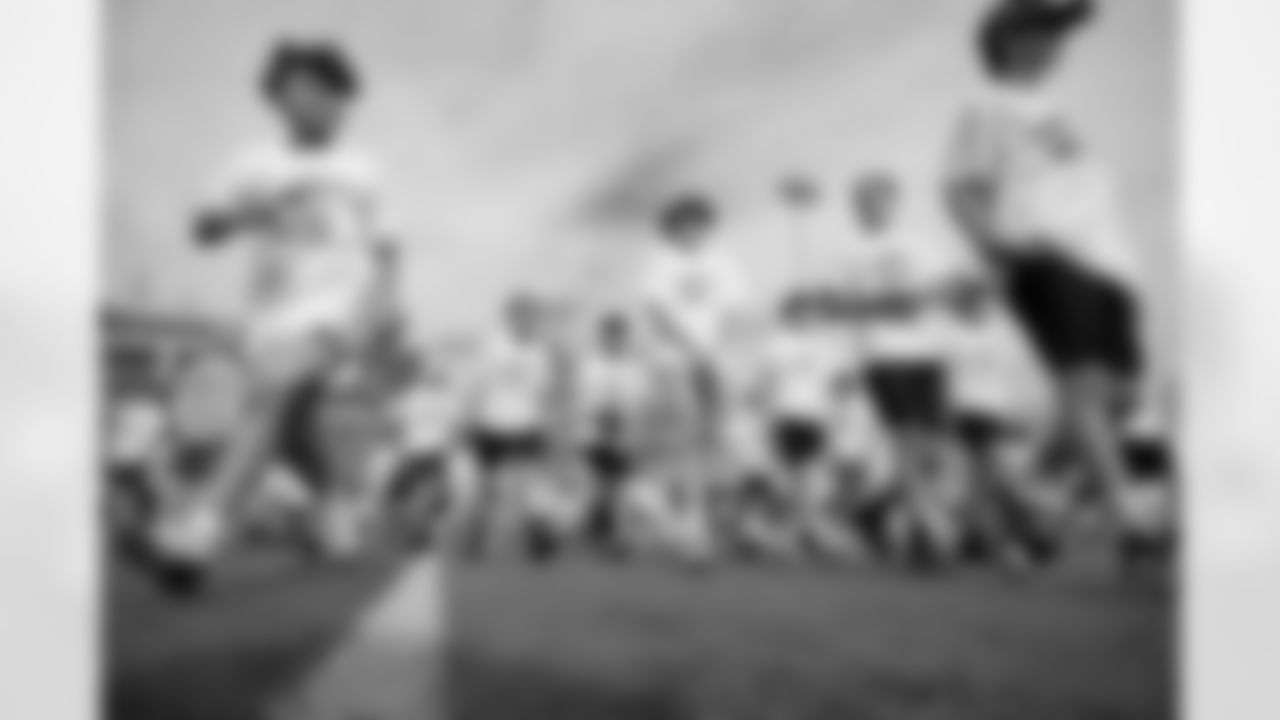 Kids participate with Bo Nix at his football camp on Saturday, May 17, 2025 at Valor Christian High School in Highlands Ranch, Colorado.
Photo by Gabriel Christus / Denver Broncos