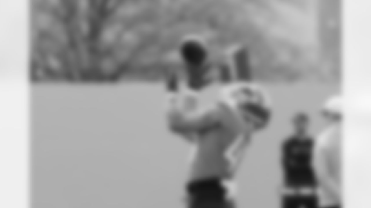 Adam Prentice during practice on Friday, October 24, 2025 at Broncos Park Powered by CommonSpirit in Englewood, Colorado.
Photo by Gabriel Christus / Denver Broncos