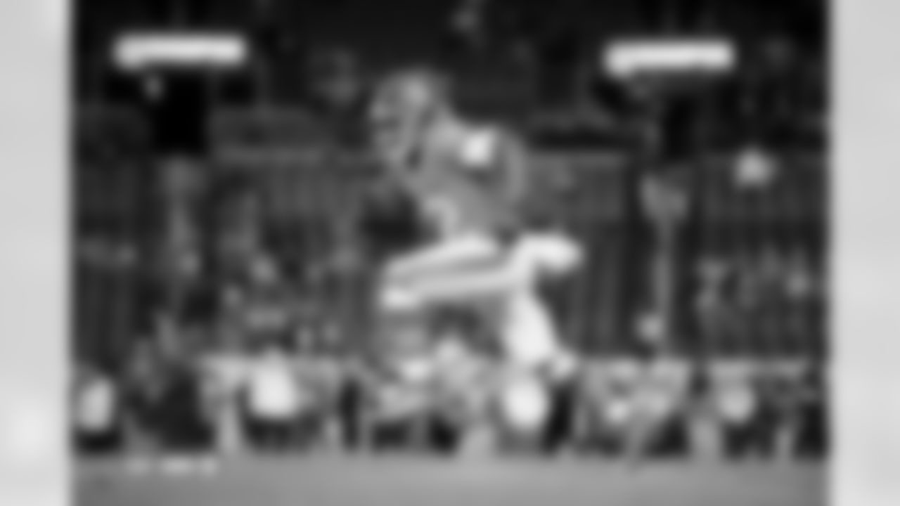 RJ Harvey (12) before the Broncos' Week 10 game against the Las Vegas Raiders at Empower Field at Mile High in Denver, Colorado on November 6, 2025. Photo by Gavin Liddell / Denver Broncos