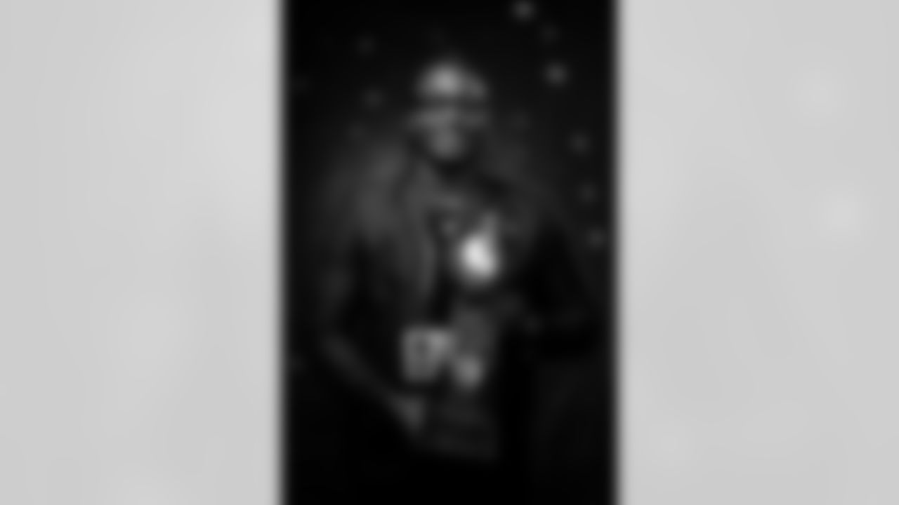 Corey Nelson poses for a portrait at the 2025 Alumni Weekend Reception on October 18, 2025. Photo by Ben Swanson / Denver Broncos