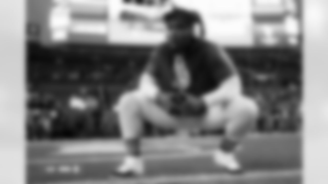 before the Broncos' Week 10 game against the Las Vegas Raiders at Empower Field at Mile High in Denver, Colorado on November 6, 2025. Photo by Ben Swanson / Denver Broncos