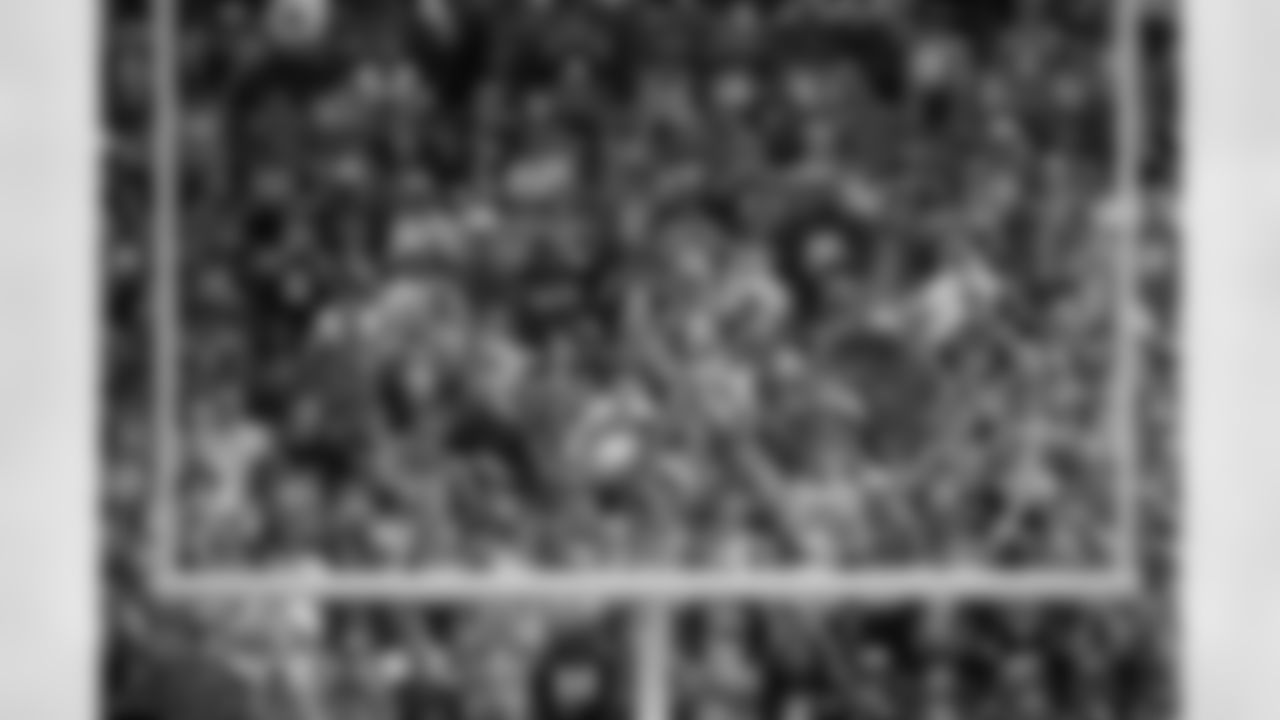 Denver Broncos fans during the Broncos' Week 7 game against the New York Giants at Empower Field at Mile High in Denver, Colorado on October 19, 2025. Photo by Gavin Liddell / Denver Broncos