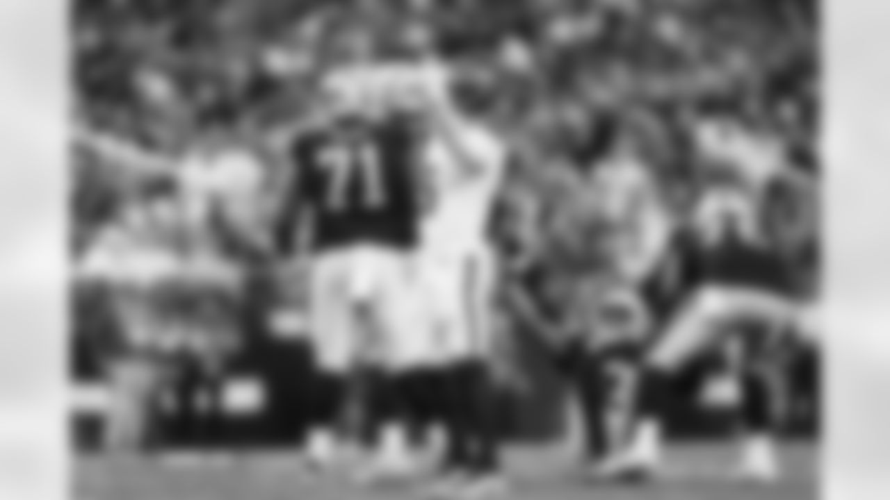 Nik Bonitto (15) during the Broncos' Week 14 game against the Las Vegas Raiders at Allegiant Stadium in Las Vegas, Nevada on December 7, 2025. Photo by Gabriel Christus / Denver Broncos