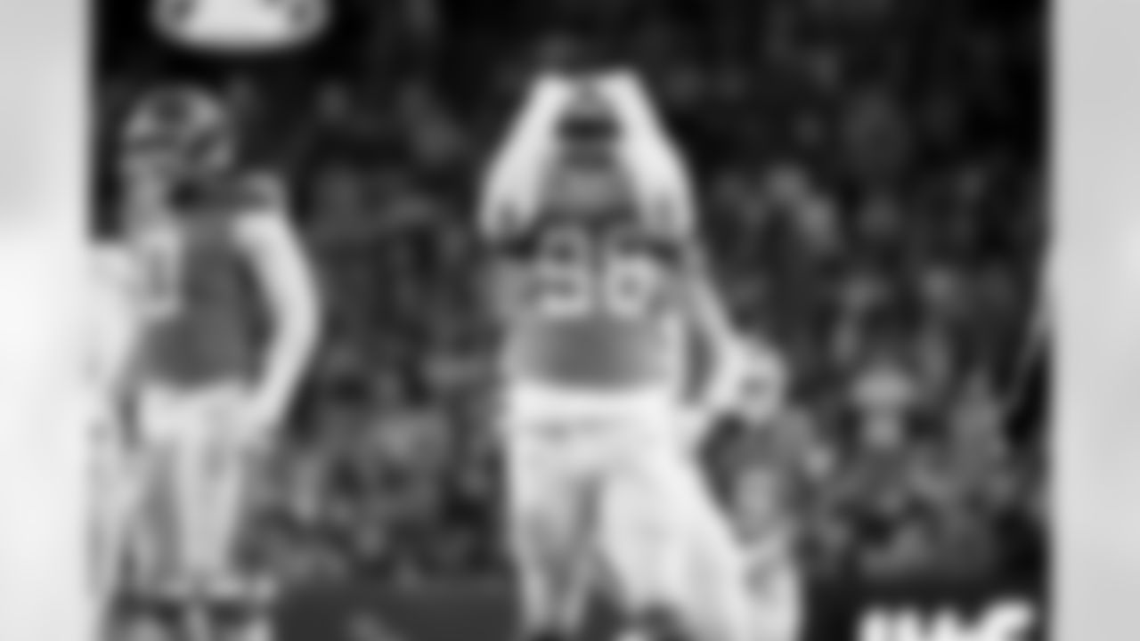 John Franklin-Myers (98) during the Broncos' Week 10 game against the Las Vegas Raiders at Empower Field at Mile High in Denver, Colorado on November 6, 2025. Photo by Gavin Liddell / Denver Broncos