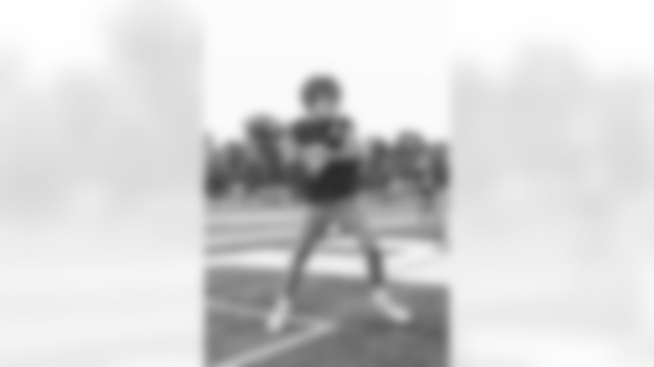High school student-athletes compete in the 7-on-7 and Linemen Challenge at Denver South High School on June 12, 2025 in Denver, Colorado. Photo by Carson Becker / Denver Broncos