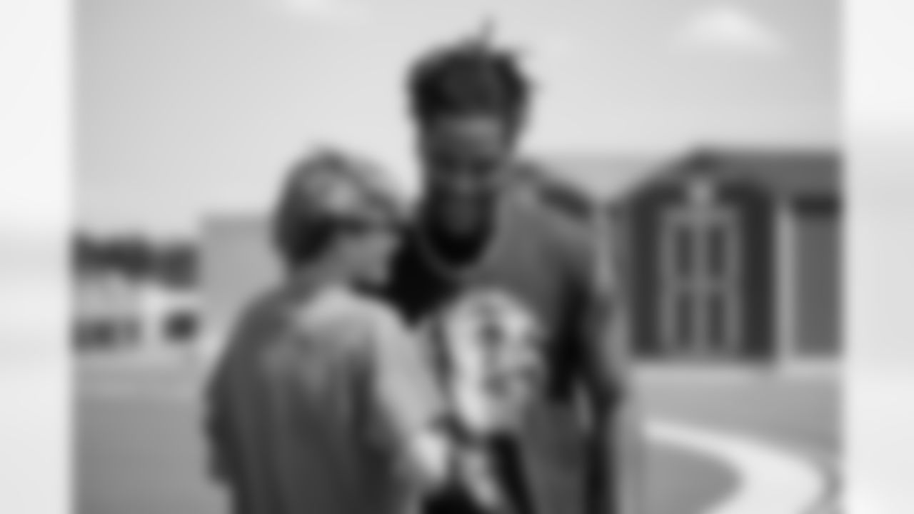 Nik Bonitto holds a youth football camp at Columbine High School on July 20, 2025 in Littleton, Colorado. Photo by Ben Swanson / Denver Broncos