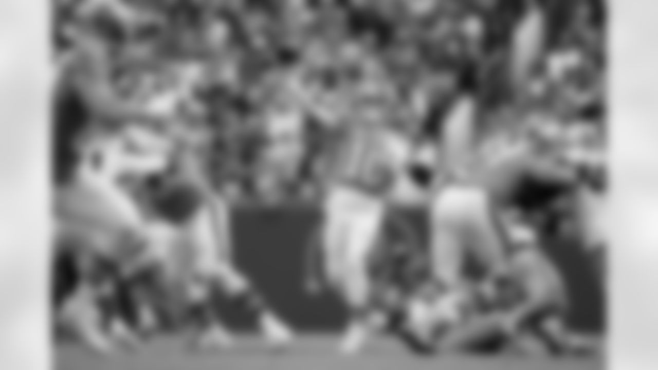 Denver Broncos quarterback Bo Nix (10) throws a pass during the Broncos' Week 8 game against the Dallas Cowboys at Empower Field at Mile High in Denver, Colorado on October 26, 2025. Photo by Gabriel Christus / Denver Broncos